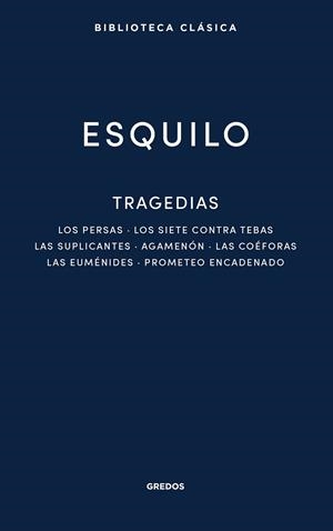 Tragedias | 9788424941154 | de Eleusis, Esquilo | Librería online de Figueres / Empordà
