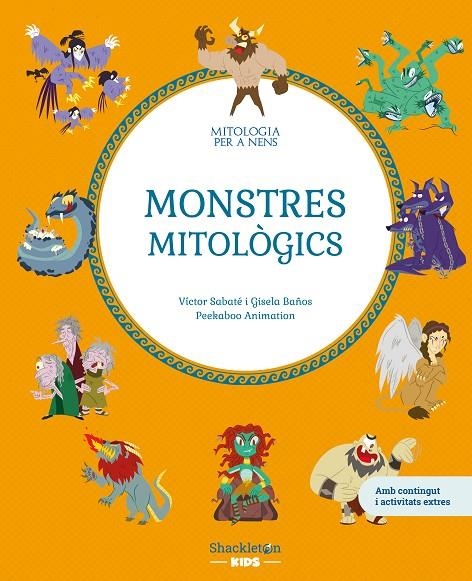 Monstres mitològics | 9788413615189 | Sabaté, Victor/Baños, Gisela | Librería online de Figueres / Empordà