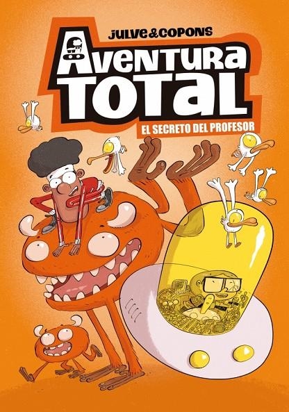 Aventura Total #01. El secreto del profesor | 9788448871963 | Julve, Òscar/Copons, Jaume | Llibreria online de Figueres i Empordà