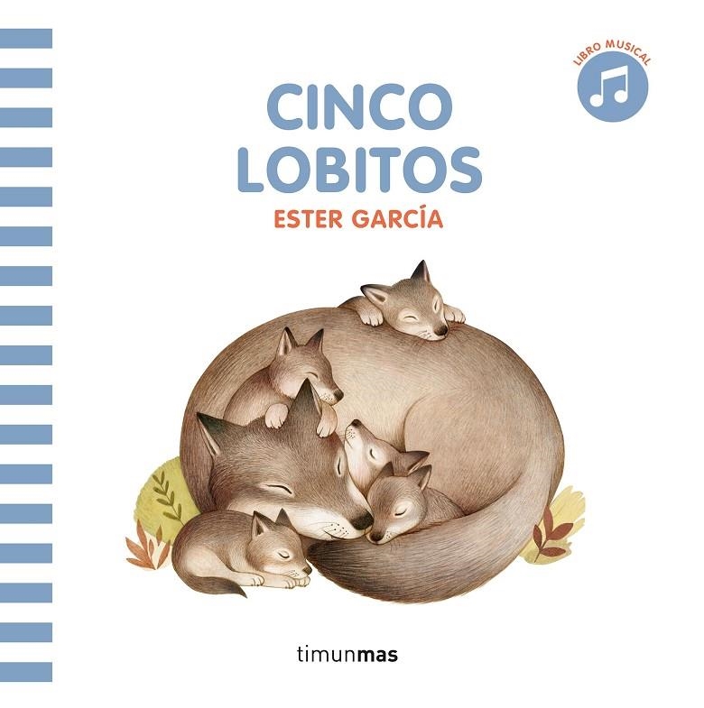 Cinco lobitos. Libro con sonido | 9788408297819 | García, Ester | Llibreria online de Figueres i Empordà