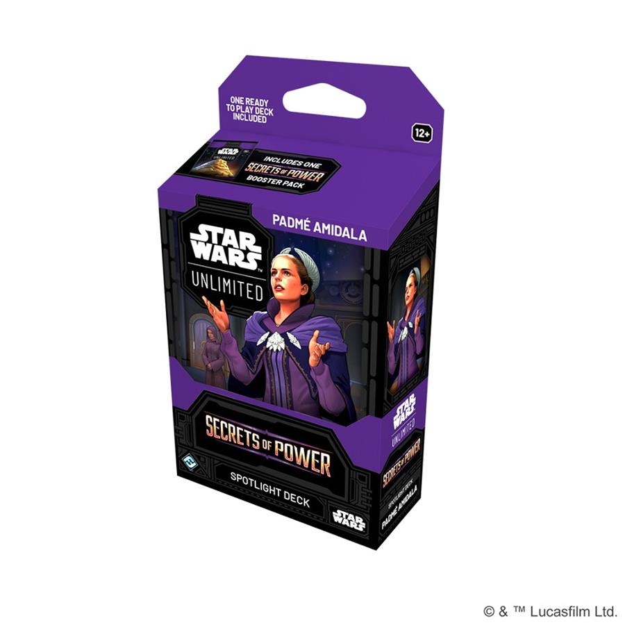 Spotlight deck PADMÉ AMIDALA. STAR WARS UNLIMITED: SECRETS OF POWER ***ENGLISH*** | 8413331319062 | Llibreria online de Figueres i Empordà