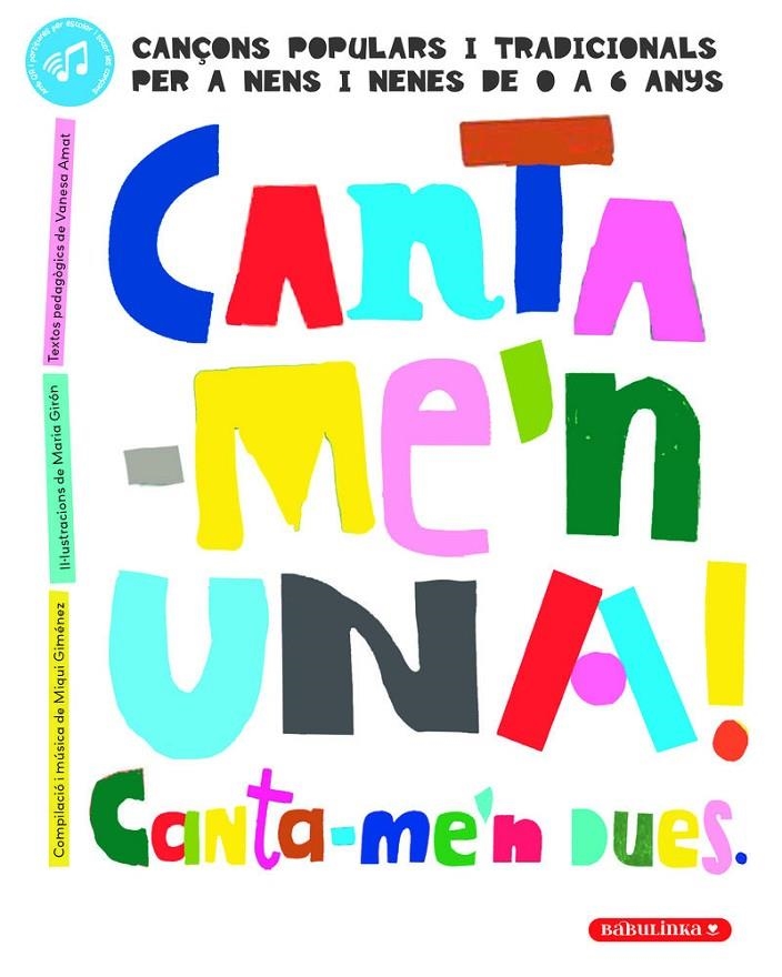 Canta-me'n una! Canta-me'n dues | 9788412857436 | Giménez Giménez, Miqui | Llibreria online de Figueres i Empordà