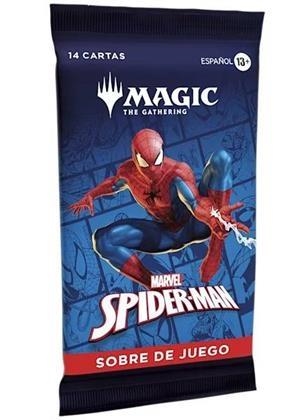 Sobre de JUEGO de 14 cartas de Magic The Gathering: MARVEL SPIDER-MAN | 5010996311597 | Llibreria online de Figueres i Empordà