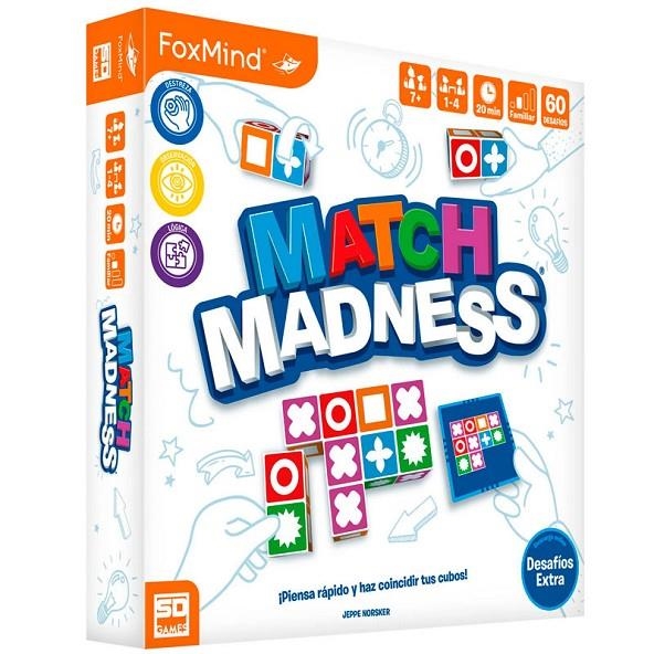 JUEGO DE MESA MATCH MADNESS | 8435450254710 | Librería online de Figueres / Empordà