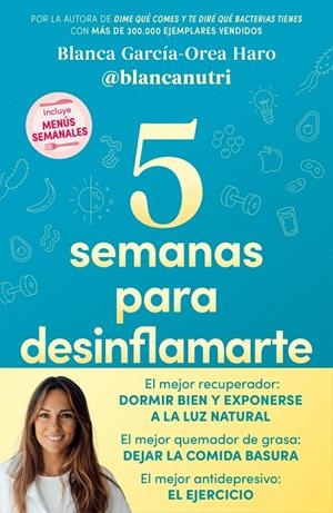 5 semanas para desinflamarte | 9788418055683 | García-Orea Haro ((@blancanutri)), Blanca | Llibreria online de Figueres i Empordà