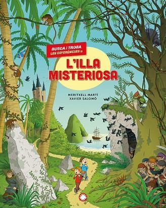 Busca i troba les diferències a l'illa misteriosa | 9791387614010 | Martí, Meritxell | Librería online de Figueres / Empordà