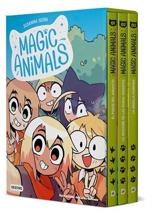Estuche Magic Animals (Incluye #01, #02 y #03) | 9788408309987 | Isern, Susanna/Dalmau, Carles/López, Nil | Llibreria online de Figueres i Empordà