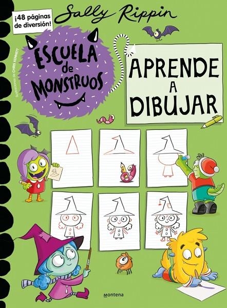Escuela de Monstruos - Aprende a dibujar | 9791387598112 | Rippin, Sally | Librería online de Figueres / Empordà