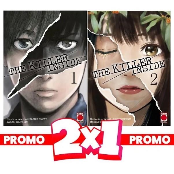 THE KILLER INSIDE 2X1 (#01 Y #02) | 8424248925185 | Inoryû, Hajime/Itô, Shôta | Librería online de Figueres / Empordà