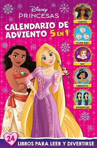 Princesas. Calendario de Adviento 5 en 1 | 9788410029712 | Disney | Llibreria online de Figueres i Empordà