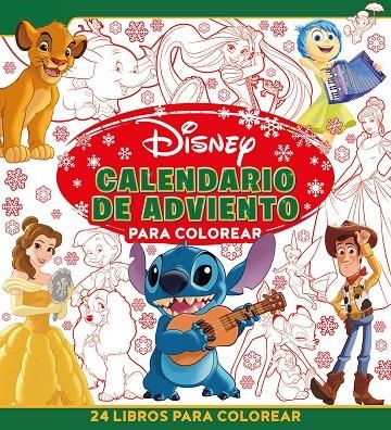 Disney. Calendario de Adviento para colorear | 9788410029729 | Disney | Llibreria online de Figueres i Empordà