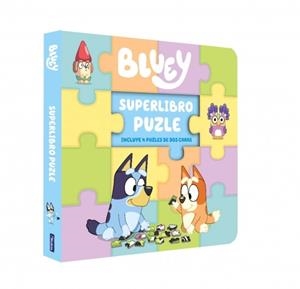 Bluey. Libro juguete - Superlibro puzzle. 4 puzles de dos caras para leer y juga | 9788448871291 | Bluey | Llibreria online de Figueres i Empordà