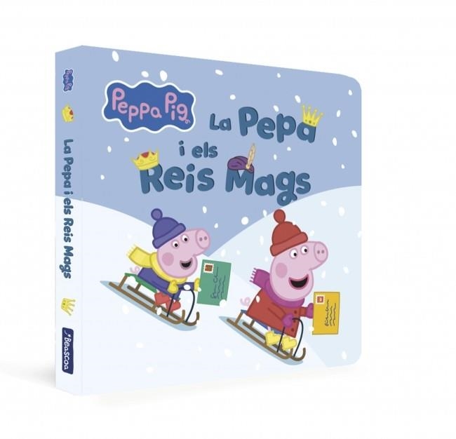 Peppa Pig. Llibre de cartró - La porqueta Pepa i els Reis Mags | 9788448871284 | Hasbro | Llibreria online de Figueres i Empordà