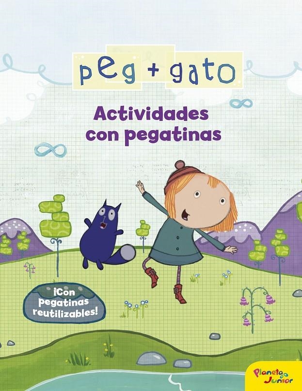 Peg + Gato. Actividades con pegatinas | 9788408206477 | Peg + Gato | Llibreria online de Figueres i Empordà