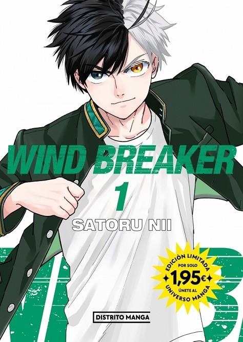 Wind Breaker #01 (Universo Manga) | 9788410305731 | Nii, Satoru | Librería online de Figueres / Empordà