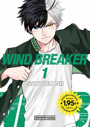 Wind Breaker #01 (Universo Manga) | 9788410305731 | Nii, Satoru | Librería online de Figueres / Empordà