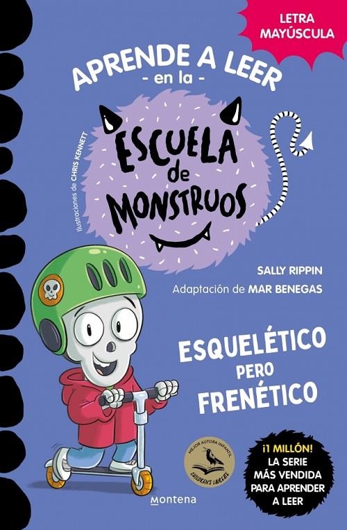 Aprender a leer en la Escuela de Monstruos #21. Esquelético pero frenético | 9791387598143 | Rippin, Sally | Llibreria online de Figueres i Empordà