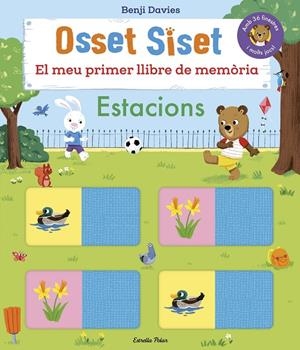 Osset Siset. El meu primer llibre de memòria. Estacions | 9791387519803 | Davies, Benji | Llibreria online de Figueres i Empordà