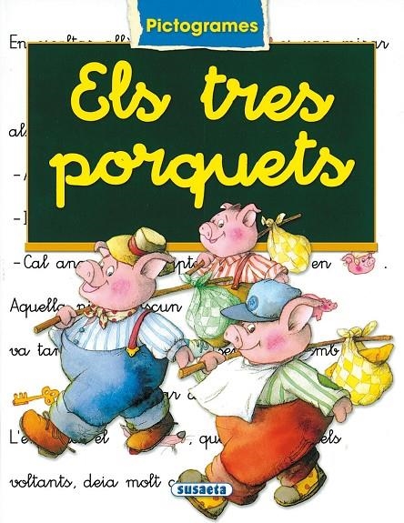 Els tres porquets (Pictogrames) | 9788430538164 | González, Marifé | Llibreria online de Figueres i Empordà