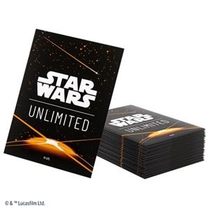 STAR WARS: UNLIMITED ART SLEEVES Card Back Orange - FUNDES CARTES | 4251715417294 | Llibreria online de Figueres i Empordà