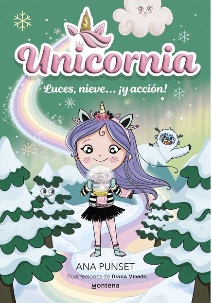 Unicornia #14 - Luces, nieve... ¡y acción! | 9788410395206 | Punset, Ana | Librería online de Figueres / Empordà