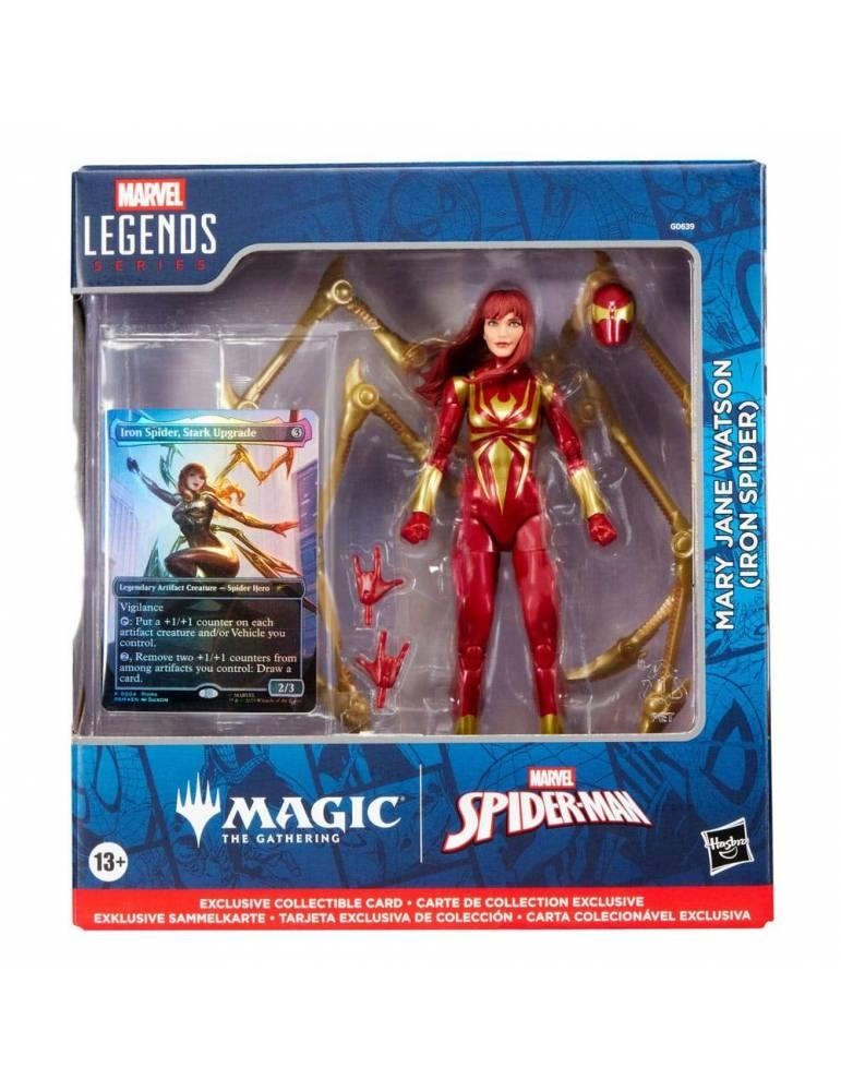 MARY JANE WATSON IRON SPIDER FIGURA 15 CM MARVEL LEGENDS SERIES | 5010996323262 | Llibreria online de Figueres i Empordà