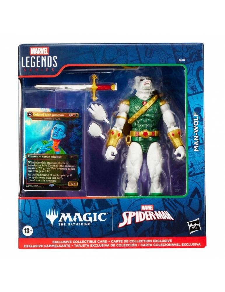 MAN-WOLF FIGURA 15 CM MARVEL LEGENDS SERIES & MAGIC THE GATHERING | 5010996323316 | Llibreria online de Figueres i Empordà