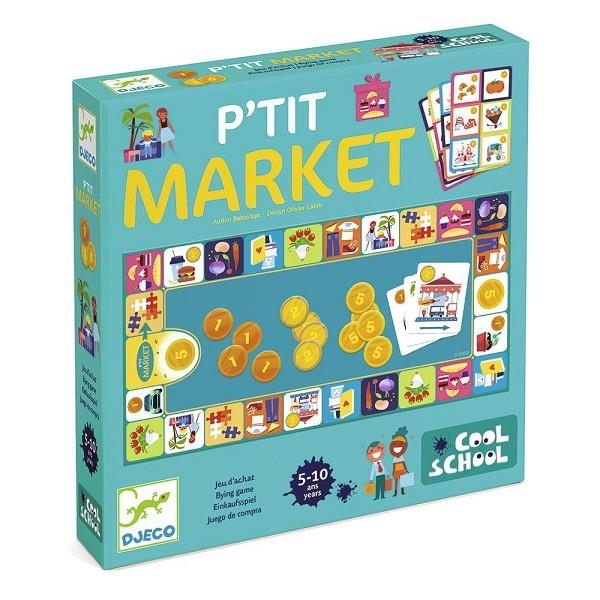DJECO Juego: Cool School - P'tit Market / Little Market | 3070900085336 | Llibreria online de Figueres i Empordà