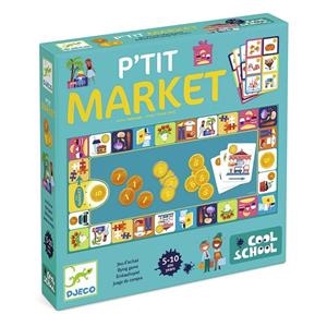 DJECO Juego: Cool School - P'tit Market / Little Market | 3070900085336 | Llibreria online de Figueres i Empordà