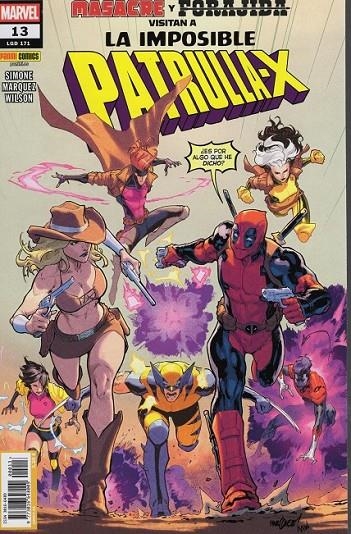 La imposible Patrulla-X #171/013 | 977301664800900013 | Vecchio, Luciano / Simone, Gail | Llibreria online de Figueres i Empordà