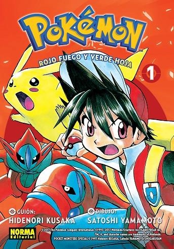 POKEMON #13. ROJO FUEGO Y VERDE HOJA #01 (NUEVO PVP). | 9788467965032 | KUSAKA, HIDENORI/YAMAMOTO, SATOSHI | Librería online de Figueres / Empordà