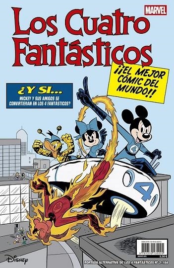 LOS 4 FANTÁSTICOS VOL.7 #184 LOS 4 FANTÁSTICOS #02 PORTADA ALTERNATIVA DISNEY FANTASTIC FOUR 3 | 9791370135225 | Varis Autors | Llibreria online de Figueres i Empordà