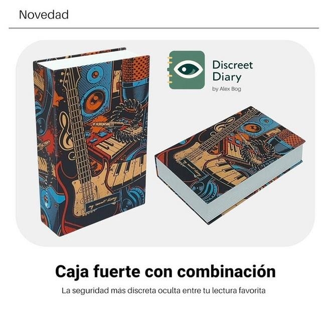 CAJA FUERTE CON COMBINACION MUSIC COVER | 8431234197655 | Llibreria online de Figueres i Empordà