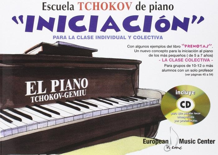 PIANO INICIACION TCHOKOV LIBRO+CD | 9788493657598 | Llibreria online de Figueres i Empordà
