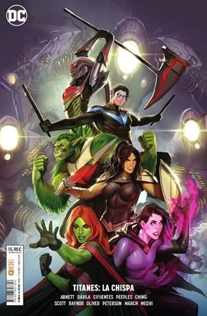 Los Titanes: La Chispa | 9788417827816 | Abnett, Dan/Azagra Rueda, Bárbara | Llibreria online de Figueres i Empordà