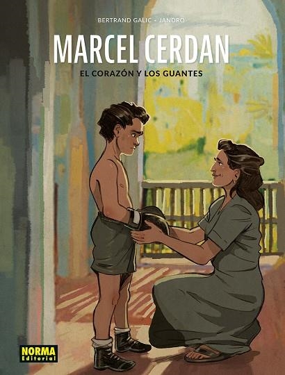 MARCEL CERDAN. EL CORAZON Y LOS GUANTES | 9788467980608 | GONZÁLEZ, JANDRO/BERTRAND GALIC | Librería online de Figueres / Empordà