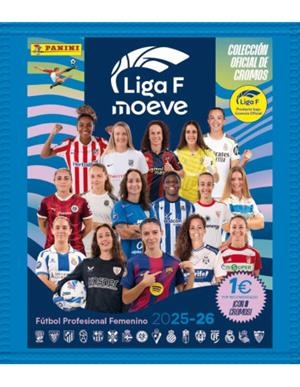 Liga Femenina 2025-2026 Sobre individual con 8 cromos | 8424248926229 | Llibreria online de Figueres i Empordà