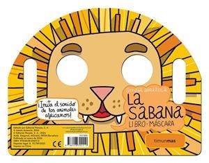 La sabana. Libro-máscara | 9788408304210 | Arrazola, Amaia | Llibreria online de Figueres i Empordà