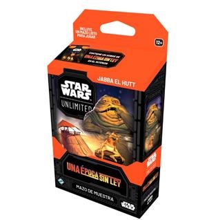 Mazo de muestra JABBA EL HUTT. STAR WARS UNLIMITED: UNA ÉPOCA SIN LEY | 841333137557-2 | Llibreria online de Figueres i Empordà