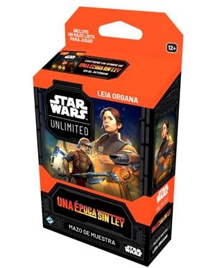 Mazo de muestra LEIA ORGANA. STAR WARS UNLIMITED: UNA ÉPOCA SIN LEY | 841333137557-1 | Llibreria online de Figueres i Empordà