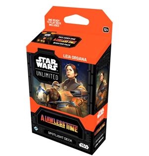 Spotlight deck LEIA ORGANA. STAR WARS UNLIMITED: A LAWLESS TIME ***ENGLISH*** | 841333133702-1 | Llibreria online de Figueres i Empordà