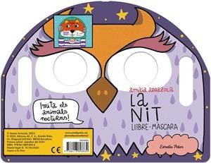 La nit. Llibre-màscara | 9788413898834 | Arrazola, Amaia | Llibreria online de Figueres i Empordà