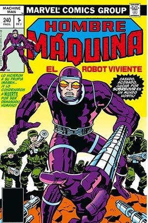 HOMBRE MÁQUINA MARVEL LIMITED EDITION EDICIÓN EN RÚSTICA #01 | 9788410497832 | Kirby, Jack / Stern, Roger / Buscema, Sal | Llibreria online de Figueres i Empordà
