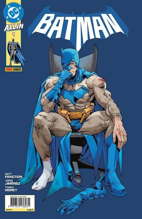 ALL IN BATMAN #01 | 9791370136031 | Fraction, Matt / Jiménez, Jorge | Llibreria online de Figueres i Empordà