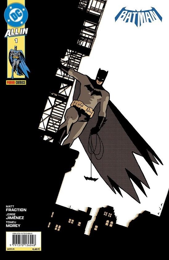 ALL IN BATMAN #01 (PORTADA ALTERNATIVA 2) | 9791370136048 | Fraction, Matt / Jiménez, Jorge | Llibreria online de Figueres i Empordà