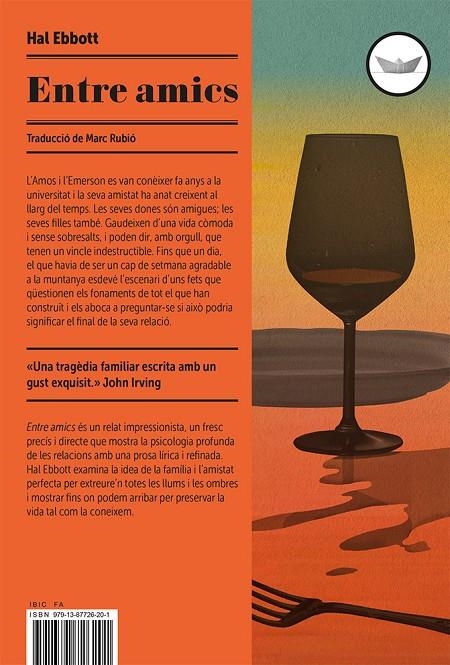 Entre amics | 9791387726201 | Ebbott, Hal | Llibreria online de Figueres i Empordà