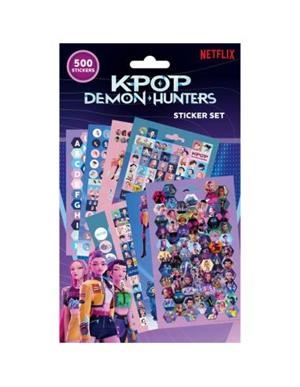 LIBRETA DE PEGATINAS 500 PIEZAS K-POP DEMON HUNTER | 5063457074593 | Llibreria online de Figueres i Empordà