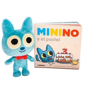 pack Minino y el pastel + peluche | 9788411583558 | Martí Orriols, Meritxell | Llibreria online de Figueres i Empordà