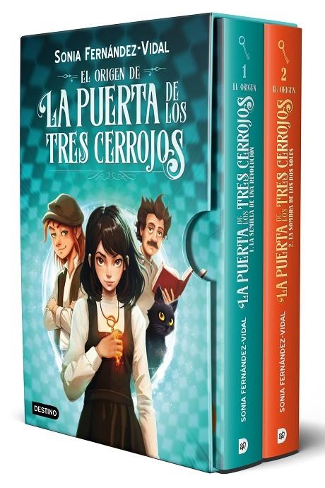 Estuche El Origen de la puerta de los tres cerrojos | 9788408317043 | Fernández-Vidal, Sónia | Llibreria online de Figueres i Empordà