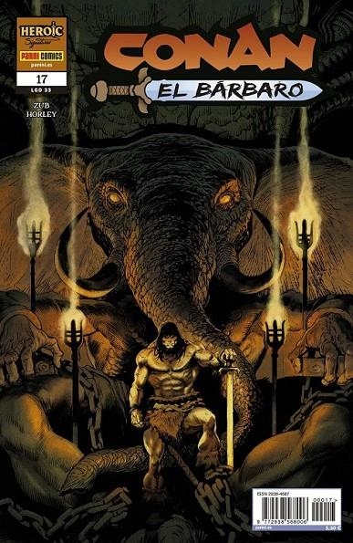 CONAN EL BARBARO #17 | 977293856800600017 | Horley, Alex / Zub, Jim | Llibreria online de Figueres i Empordà